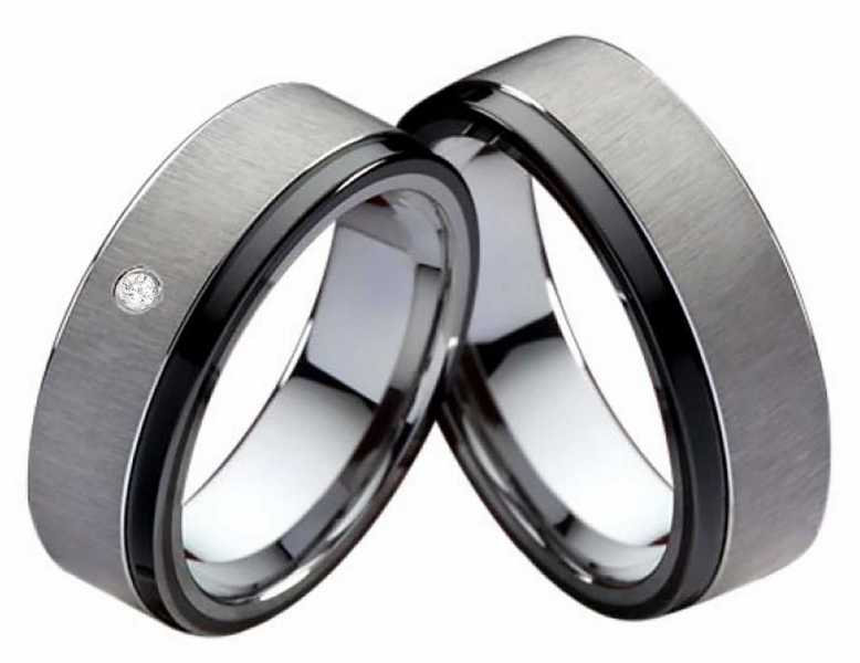 Zwei Wolframringe w151