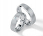 Preview: Trauringe aus Silber 55/01170-060 mit Diamanten