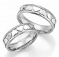 Preview: Trauringe aus 333-/ Gold 66/38030-060-66/38040-060-Weißgold Diamanten mit Gravur Preview: Trauringe aus 333-/ Gold 66/38030-060-66/38040-060-Weißgold Diamanten mit Gravur