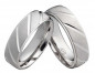 Preview: Rings-and-More Partnerringe Silberringe PS812 ohne Stein in 6mm breite