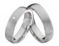 Preview: Partnerringe Silberringe PS138 mit Zirkonia oder Diamant