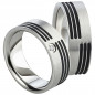 Preview: Edelstahlringe AB1548-AB1549 und Gravur Preview: Edelstahlringe AB1548-AB1549 und Gravur