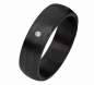 Preview: Traumhafte Carbonringe C002 mit Diamant oder Zirkonia