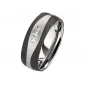Preview: Titan-Carbonring AB3856-AB3857 mit Diamanten