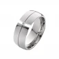 Preview: Moderne Edelstahl Ringe LUC2 mit Stein und Gravur Preview: Moderne Edelstahl Ringe LUC2 mit Stein und Gravur