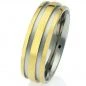 Preview: Unisex goldfarbiger Ring P372