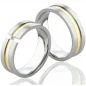 Preview: Edelstahlringe LUC45 mit Diamant