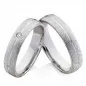 Mobile Preview: Ringe aus Silber 925 SB37 mit Diamant und Gravur