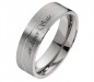 Preview: Massive Titanringe T073 mit Zirkonia oder Diamant Preview: Massive Titanringe T073 mit Zirkonia oder Diamant