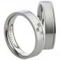 Preview: Partnerringe Edelstahl AB1774-AB1775 und Gravur