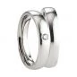Preview: Partnerringe Edelstahl AB3144-AB3145 und Gravur