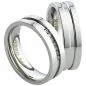 Preview: Partnerringe Edelstahl AB1760-AB1761 und Gravur