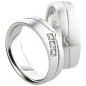 Preview: Partnerringe Edelstahl AB1554-AB1555 und Gravur