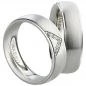Preview: Partnerringe Edelstahl AB1764-AB1765 und Gravur