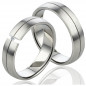 Preview: Edelstahlringe E049 mit Zirkonia oder Diamant Herzschlag Preview: Edelstahlringe E049 mit Zirkonia oder Diamant Herzschlag