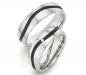 Preview: Silber Carbonring SR1936/SR1937 mit W/Si 0,015 CT Diamant