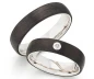Preview: Silber Carbonring SR1946/SR1947 mit W/Si 0,015 CT Diamant Preview: Silber Carbonring SR1946/SR1947 mit W/Si 0,015 CT Diamant