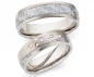 Preview: Titan Carbonring AB4106+107 mit W/Si 0,015 CT Diamant Preview: Titan Carbonring AB4106+107 mit W/Si 0,015 CT Diamant