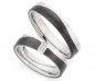 Preview: Titan Carbonring AB4110+111 mit W/Si 0,015 CT Diamant Preview: Titan Carbonring AB4110+111 mit W/Si 0,015 CT Diamant