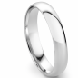 Preview: Schmaler polierter Herrenring E017 mit Gravur