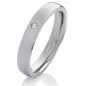 Preview: Damenring Edelstahl DE130 mit Zirkonia Preview: Damenring Edelstahl DE130 mit Zirkonia