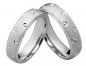 Preview: Partnerringe Silberringe PS815 ohne Stein in 5mm breite mattiert