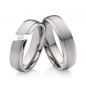 Preview: Titanringe T090 mit Zirkonia Preview: Titanringe T090 mit Zirkonia