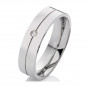 Preview: Damenring Edelstahl DE137 mit Zirkonias Preview: Damenring Edelstahl DE137 mit Zirkonias