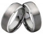 Preview: Partnerringe Wolframringe PW111 ohne Stein