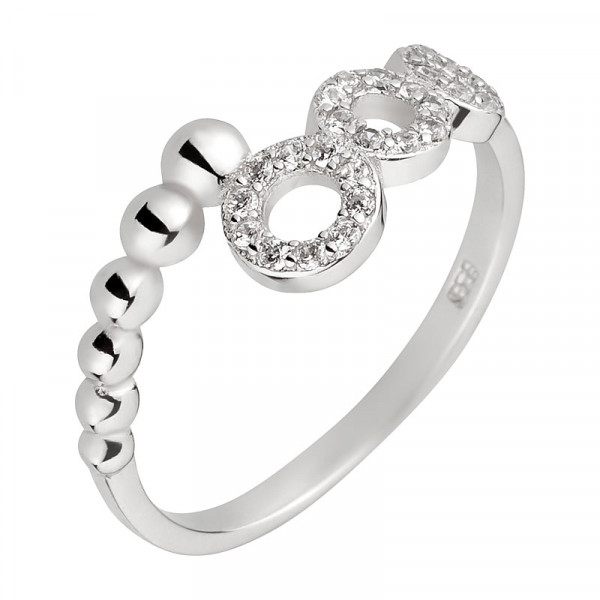 Verlobungsring Damenring CSR1432 mit Zirkonias