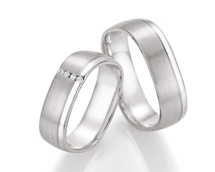 Preview: Trauringe Silber 55-30070-30080