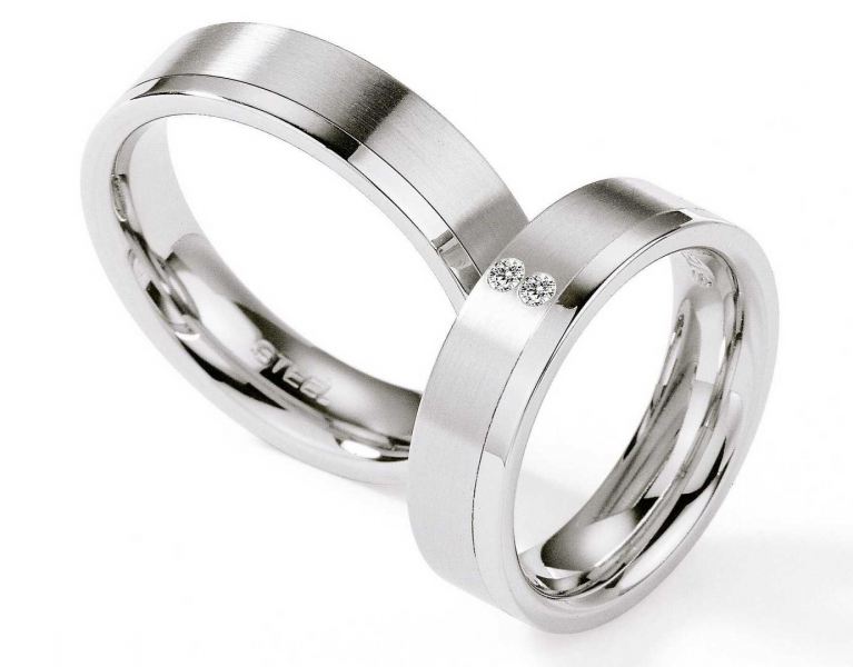 Preview: Trauringe Edelstahl 88-01270-01270