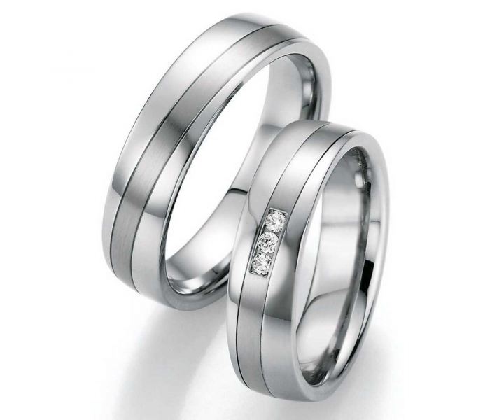 Preview: Trauringe Edelstahl 88-20090-20100