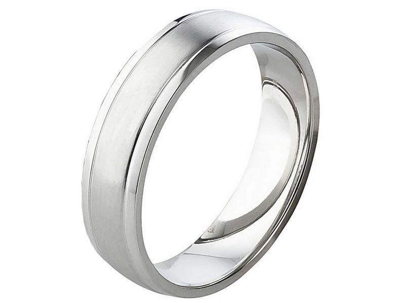 Preview: Edelstahlringe für Herren mit Liebe AB821