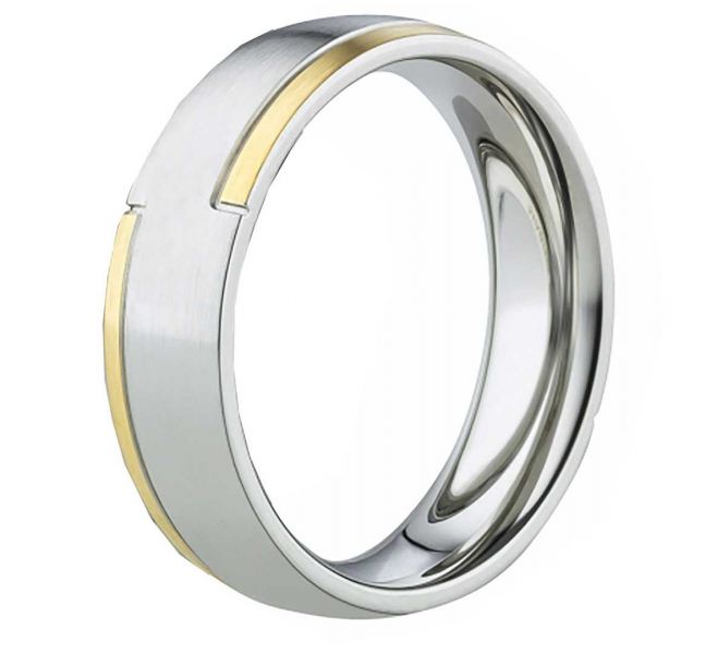 Preview: Herrenring Edelstahl AB2197 gratis Gravur