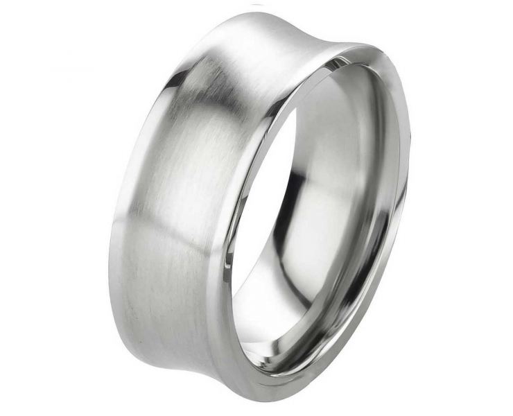 Preview: Herrenring Edelstahl HE143 mit gratis Gravur