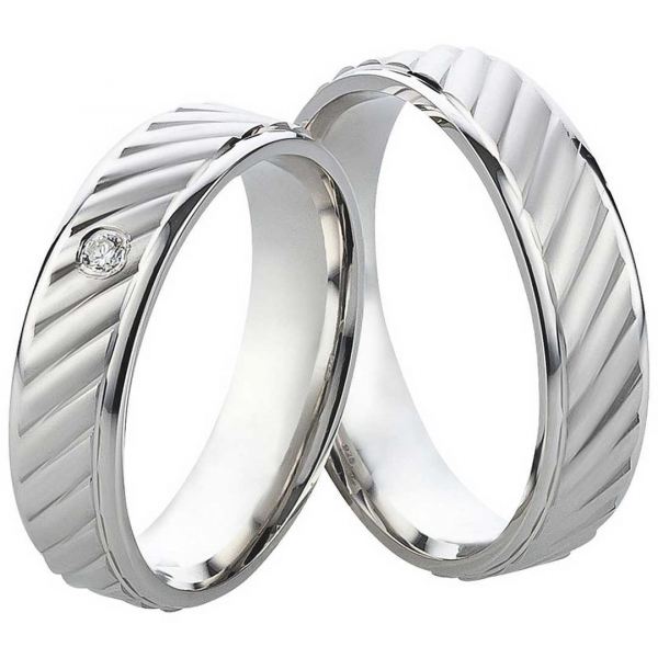 Preview: Silberringe mit edler Optik SR200-SR201