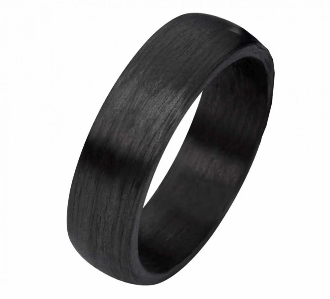 Carbon Partnerringe C001 – Schwarz & zeitlos