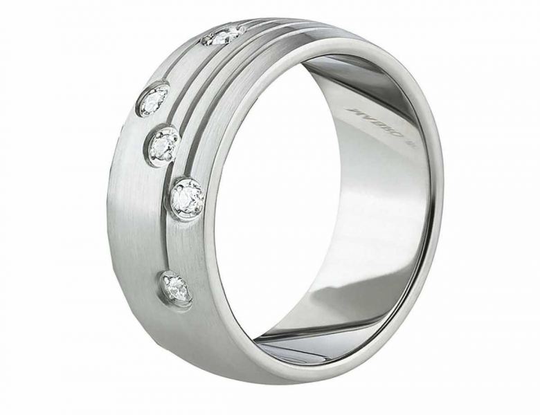 Preview: Damenring Edelstahl AB1486