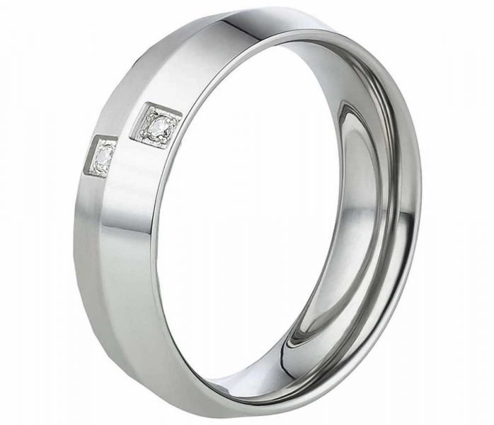 Preview: Damenring Edelstahl AB2190