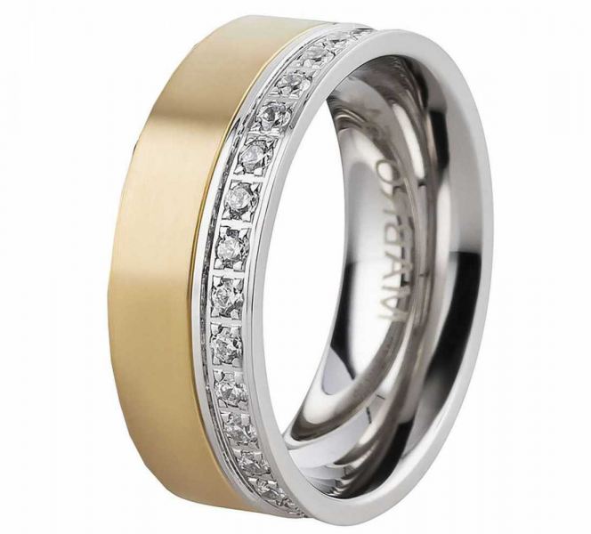 Preview: Damenring Edelstahl AB2842