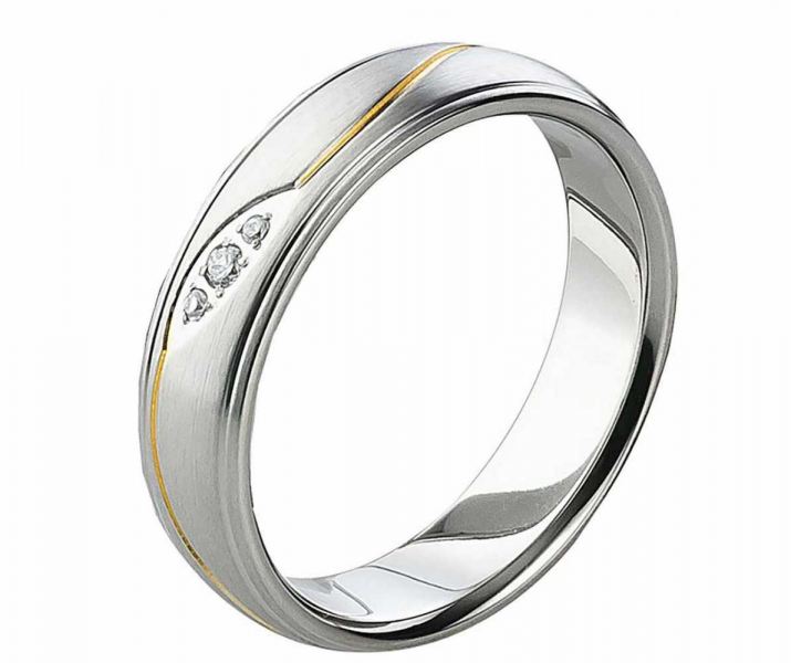 Preview: Damenring Edelstahl AB818