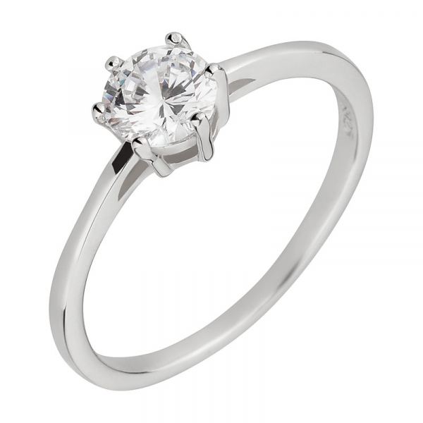 Preview: Verlobungsring Damenring SR1436 mit Zirkonias