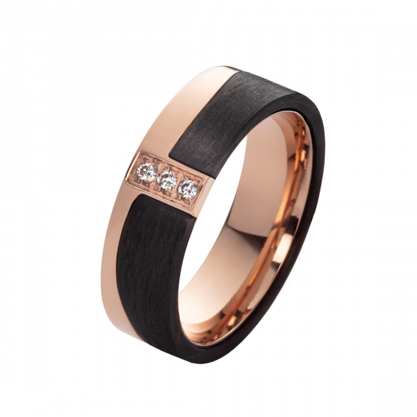 Titan & Carbon Ring RCT01 – Edle Ringe