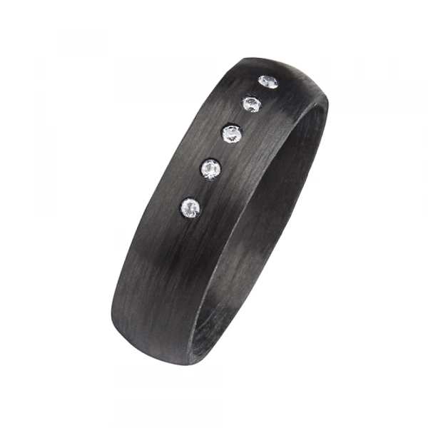 Traumhafter Carbonring AB3954 - Zirkonia