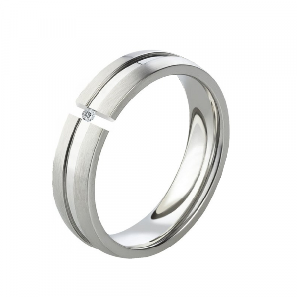 Edelstahlring LUC49 mit Gravur