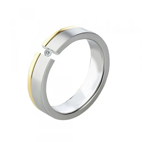 Damenring LUC42 mit Diamant