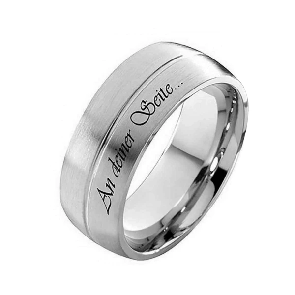 Damenring Edelstahl E153