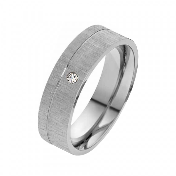 Partnerringe Edelstahl PE051