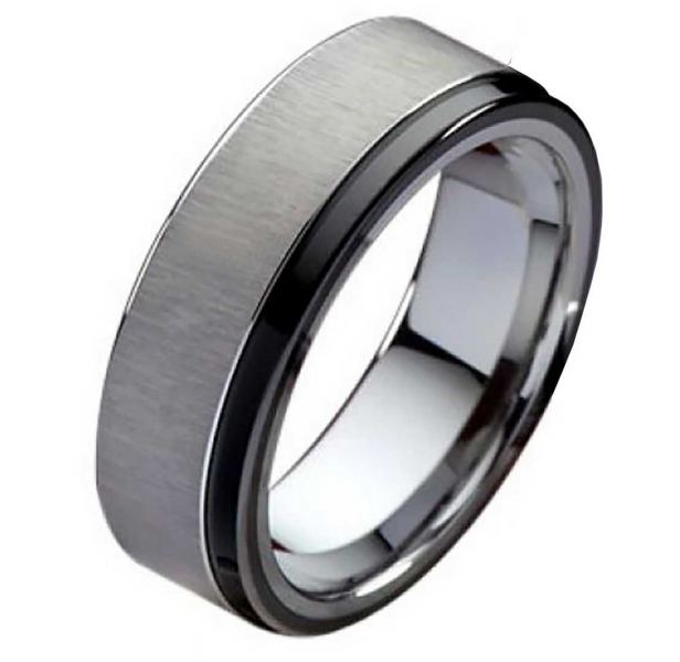 Preview: Tungstenringe W105 + Gravur